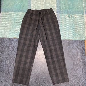 Babaton Plaid Trouser Pants